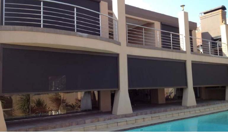 Outdoor Blinds - Channel X - Curtain and Blinds Library - Johannesburg - South Africa
