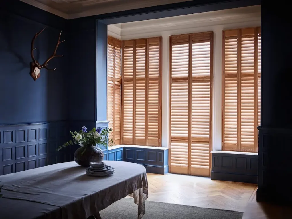 Timber Wood Shutters - Curtain and Blinds Library
